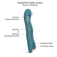 Love to Love Swap Tapping Vibrator - Teal Me