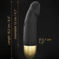 Dorcel Real Vibration S 6" Rechargeable Vibrator 2.0 - Gold