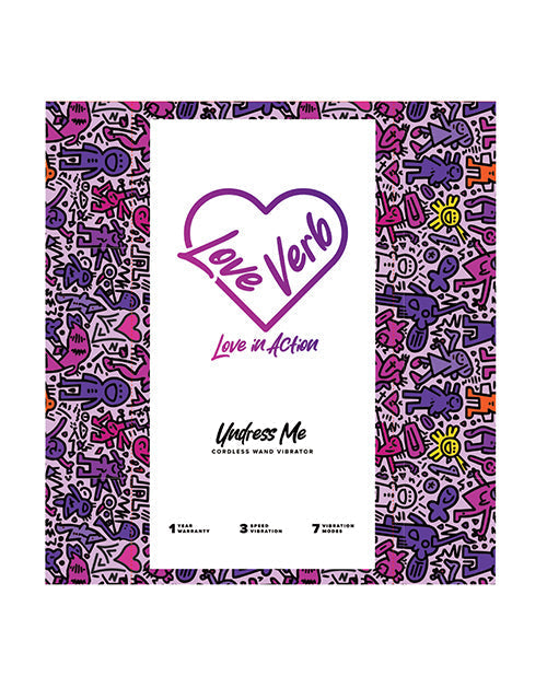 Love Verb Undress Me Copper-Infused Wand - Lilac