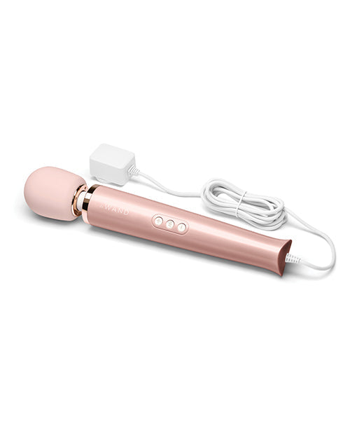 Le Wand Powerful Plug-In Vibrating Massager - Rose Gold