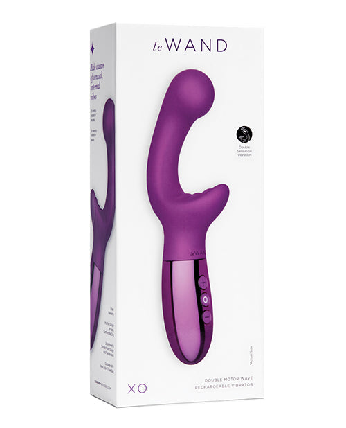 Le Wand Vibrator | XO Double Motor Wave G Spot Vibrator | Rechargeable Clit Vibrator | Cherry