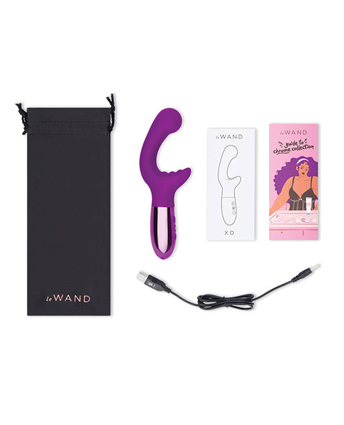 Le Wand Vibrator | XO Double Motor Wave G Spot Vibrator | Rechargeable Clit Vibrator | Cherry