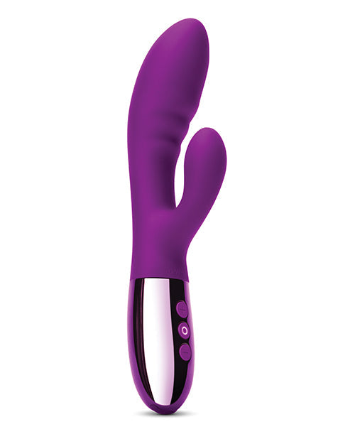 Le Wand Vibrator | BLEND Double Motor Rabbit Vibrator | Rechargeable Clit Vibrator | Cherry