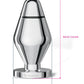 Mystim Little John Buttplug Small Aluminum - Silver