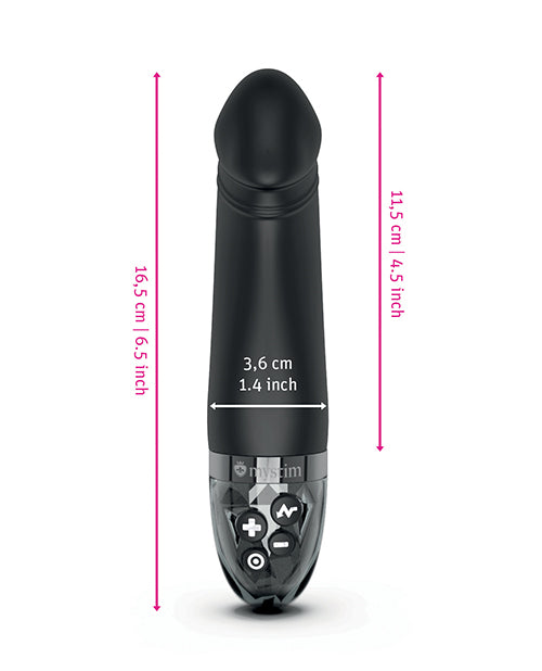 Mystim Real Deal Neal eStim Realistic Vibrator - Black