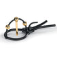 Mystim Plunging Pete w/Corona Strap & Urethral Sound - Black/Gold