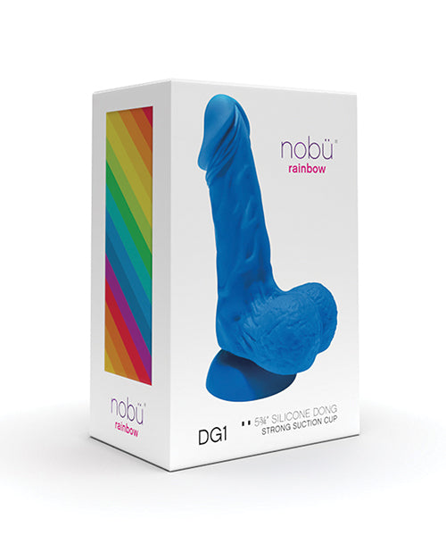 Nobu DG1 Suction Cup Dildo | Blue Realistic Dildo | Silicone Dildo | Anal Dildo | Large Dildo