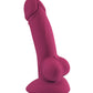 Nobu Duke Vibrating Dildo | Raspberry Large Dildo | Suction Cup Dildo