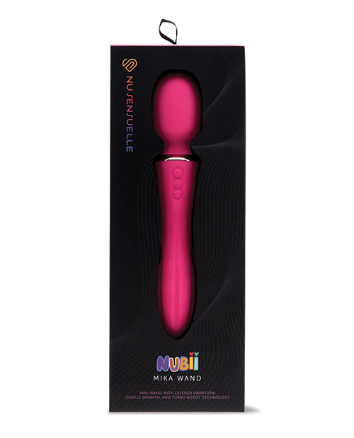 Nu Sensuelle Nubii Mika Turbo Boost & Heating Mini Wand - Pink