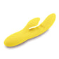 Nu Sensuelle Rabbit Vibrator | Nubii Kiah Turbo Boost G Spot Vibrator | Heating Dual Stim Yellow Clit Vibrator