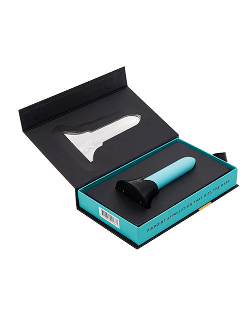 Nu Sensuelle Point Rechargeable Bullet - Teal Blue