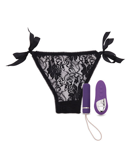 Nu Sensuelle Pleasure Panty Bullet w/Remote Control 15 Function - Purple