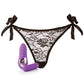 Nu Sensuelle Pleasure Panty Bullet w/Remote Control 15 Function - Purple