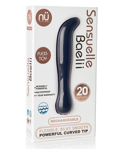 Nu Sensuelle Baelii Flexible G Spot Vibe - 20 Function Navy