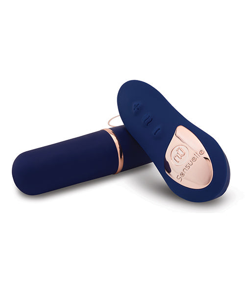 Nu Sensuelle Remote Control Wireless Bullet Plus - Navy Blue