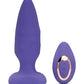 Nu Sensuelle Andii Vertical Roller Motion Butt Plug - Ultra Violet