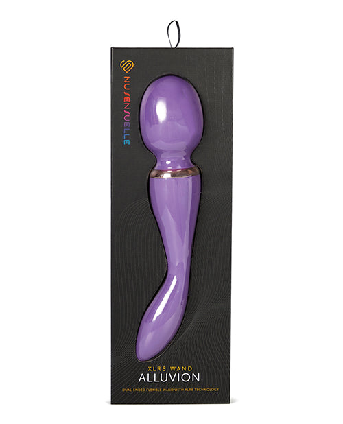 Nu Sensuelle Alluvion XLR8 Bendable Wand - Purple