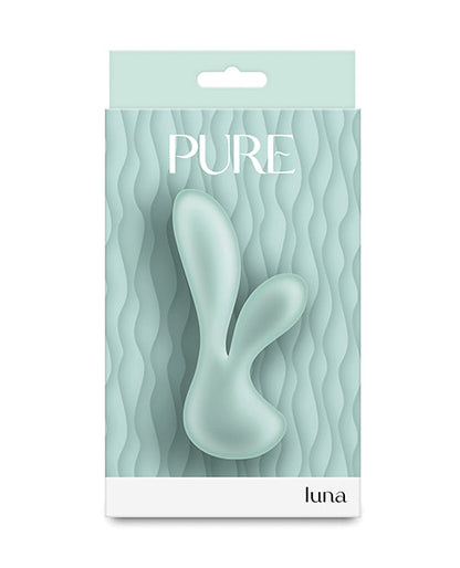 Pure G Spot Vibrator | Luna Petite Rabbit Vibrator  | Teal Clit Silicone Vibrator | Best Vibrator for Women