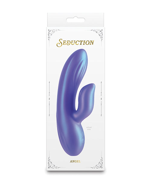 Seduction Rabbit Vibrator | Angel G Spot Vibrator | Metallic Purple Clit Vibrator | Best Vibrator for Women