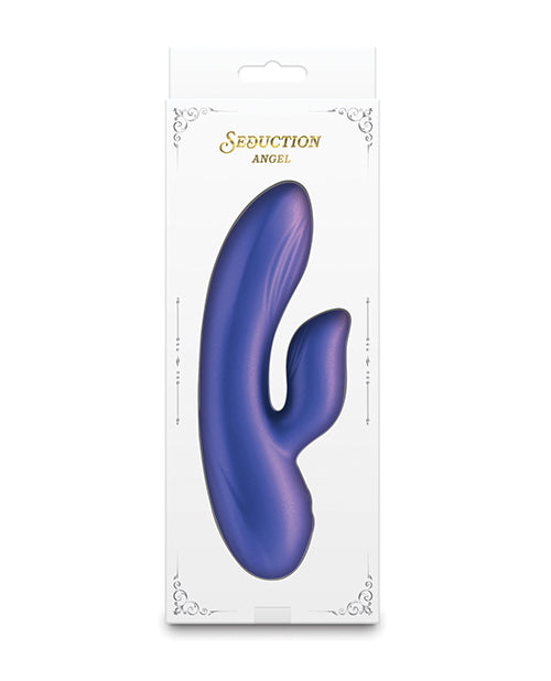 Seduction Rabbit Vibrator | Angel G Spot Vibrator | Metallic Purple Clit Vibrator | Best Vibrator for Women