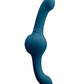 Revolution Vibrating Dildo | Teal Rotating Motor Big Dildo | Tsunami Flexible Realistic Dildo