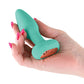 Techno Prism App Controlled Rotating & Vibrating Anal Plug - Teal