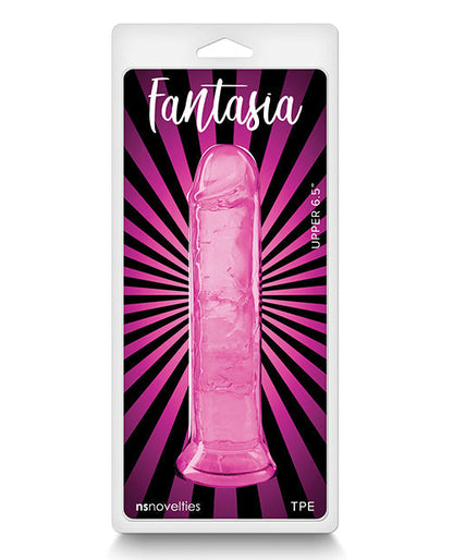 Fantasia Upper Realistic Dildo | 6.5" Big Dildo | Pink Dildo | Large Dildo | Flexible Best Dildo