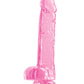 Fantasia Ballsy 7.5" Big Dildo | Pink Dildo | Suction Cup Dildo | Flexible Realistic Dildo