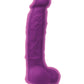 Colours Dual Density Realistic Dildo | 5" Big Dildo Purple | Suction Cup Dildo