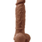 Colours 5" Big Dildo | Brown Realistic Dildo | Suction Cup Dildo