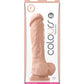 Colours Pleasures Realistic Dildo | 8" Big Dildo | White Suction Cup Dildo