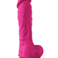 Colours Pleasures Realistic Dildo | 8" Big Dildo | Pink Suction Cup Dildo