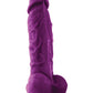 ColourSoft 5" Big Dildo | Silicone Realistic Dildo | Purple Suction Cup Dildo