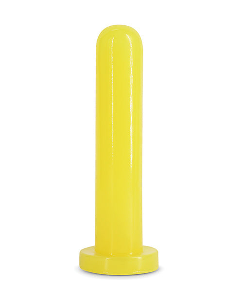 Firefly Thrill Glow in the Dark Big Dildo | Large Suction Cup Dildo | Yellow Realistic Dildo