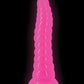 Firefly Nymph Pink Dildo | Glow in the Dark Big Dildo | Glowing Suction Cup Dildo