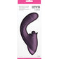 INYA Caprice Small Vibrator | Purple G Spot Vibrator | Flexible Thrusting Vibrator | 5x Clit Vibrator