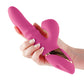 INYA Enamour Thrusting Dildo | Pink Rabbit Dildo | 3-Speed G Spot Vibrator | Clit Vibrator | Best Vibrator for Women