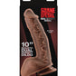 Shane Diesel 10" Big Black Dildo | Dual Density Suction Cup Dildo | Silicone Realistic Dildo