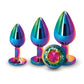 Rear Assets Rainbow Gem Anal Trainer Kit - Multi Color