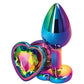 Rear Assets Multicolor Heart Small - Rainbow