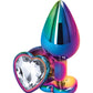 Rear Assets Multicolor Heart Medium - Clear