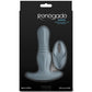 Renegade Gemini Anal Plug Vibrator w/Remote - Gray