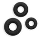 Renegade Fireman Cock Rings - Pack of 3 Black