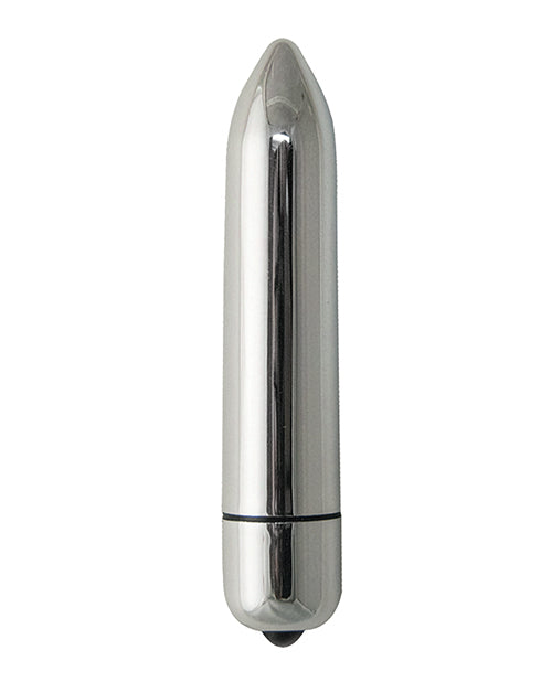 Intense Orgasm Bullet Vibrator | Silver 10-Function Waterproof Discreet | Best Vibrator for Women