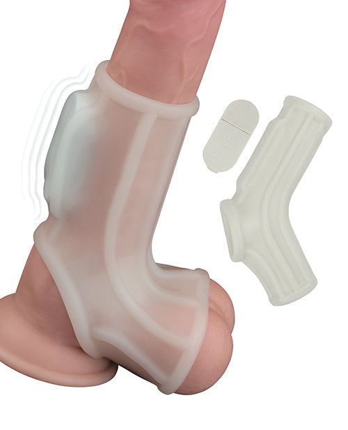 Vibrating Power Sleeve Sleek Fit - White