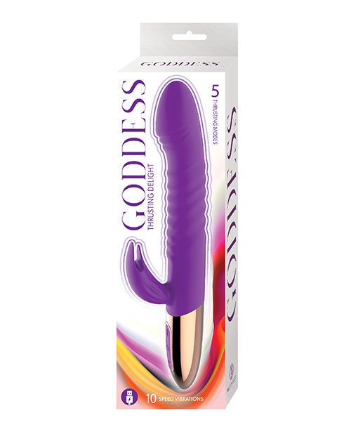 Goddess Thrusting Vibrator | Delight G Spot Vibrator | Purple Clit Vibrator | Best Vibrator for Women