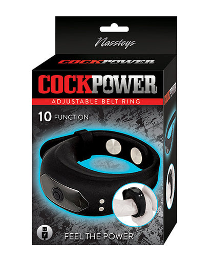 Cockpower Adjustable Belt Ring - Black