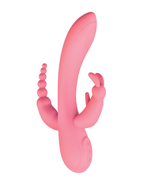 Beat Trifecta Massager - Pink