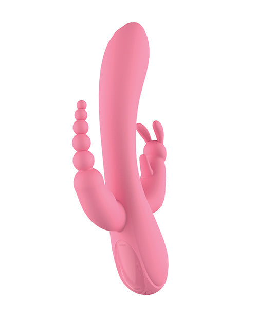 Beat Trifecta Massager - Pink