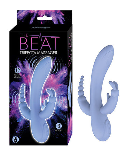 Beat Trifecta Massager - Violet